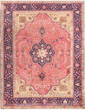 Tabriz Tappeto 300 x 198 rosso