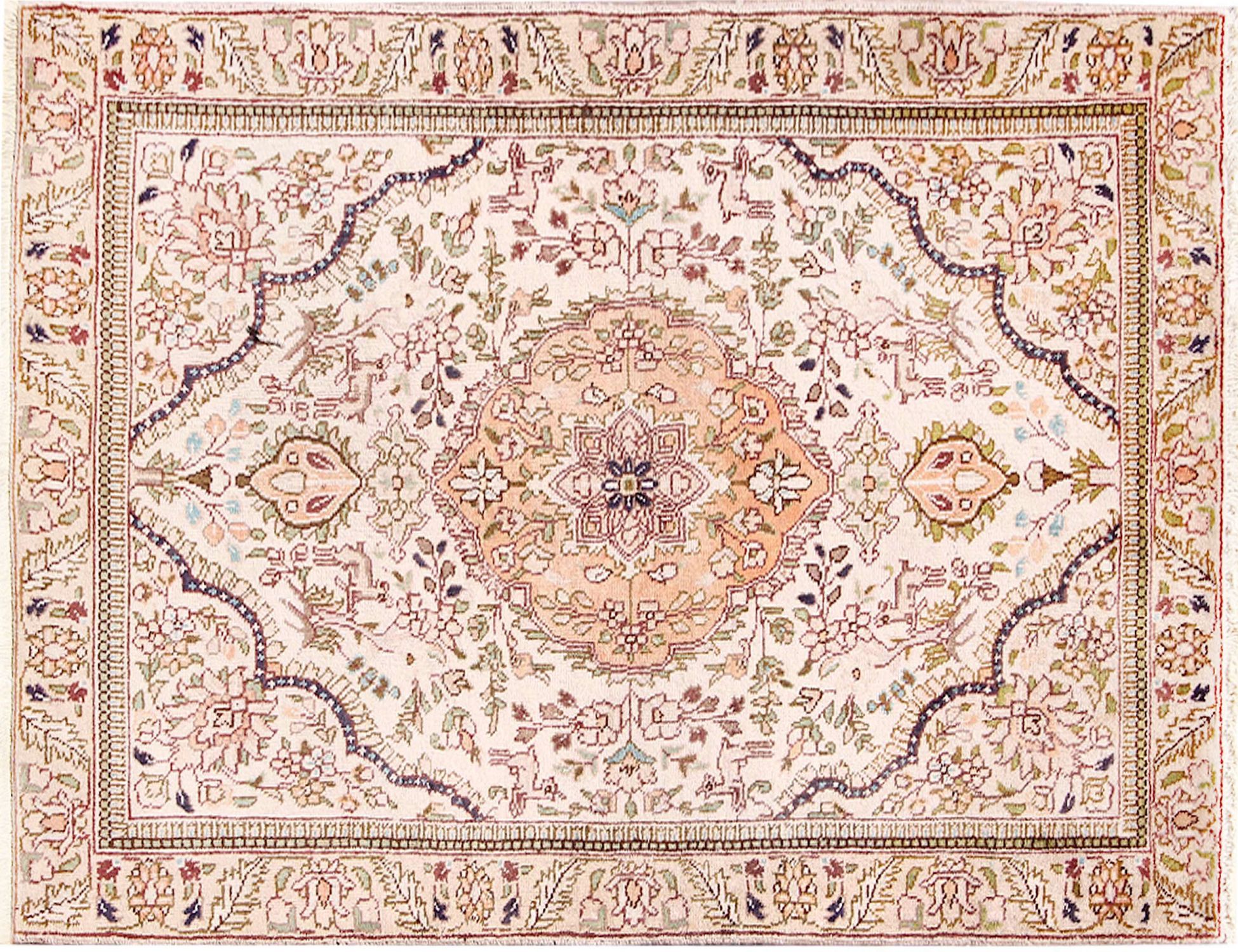 Mashad Tappeto  beige <br/>149 x 96 cm