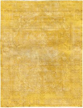 Tappeto vintage persiano  giallo <br/>268 x 190 cm