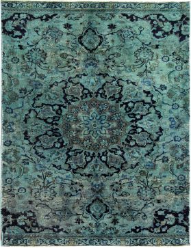 Tappeto vintage persiano  turchese <br/>196 x 127 cm