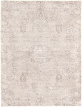 Persischer Vintage Teppich  beige <br/>224 x 142 cm