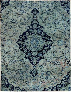 Tappeto vintage persiano  blu <br/>192 x 120 cm