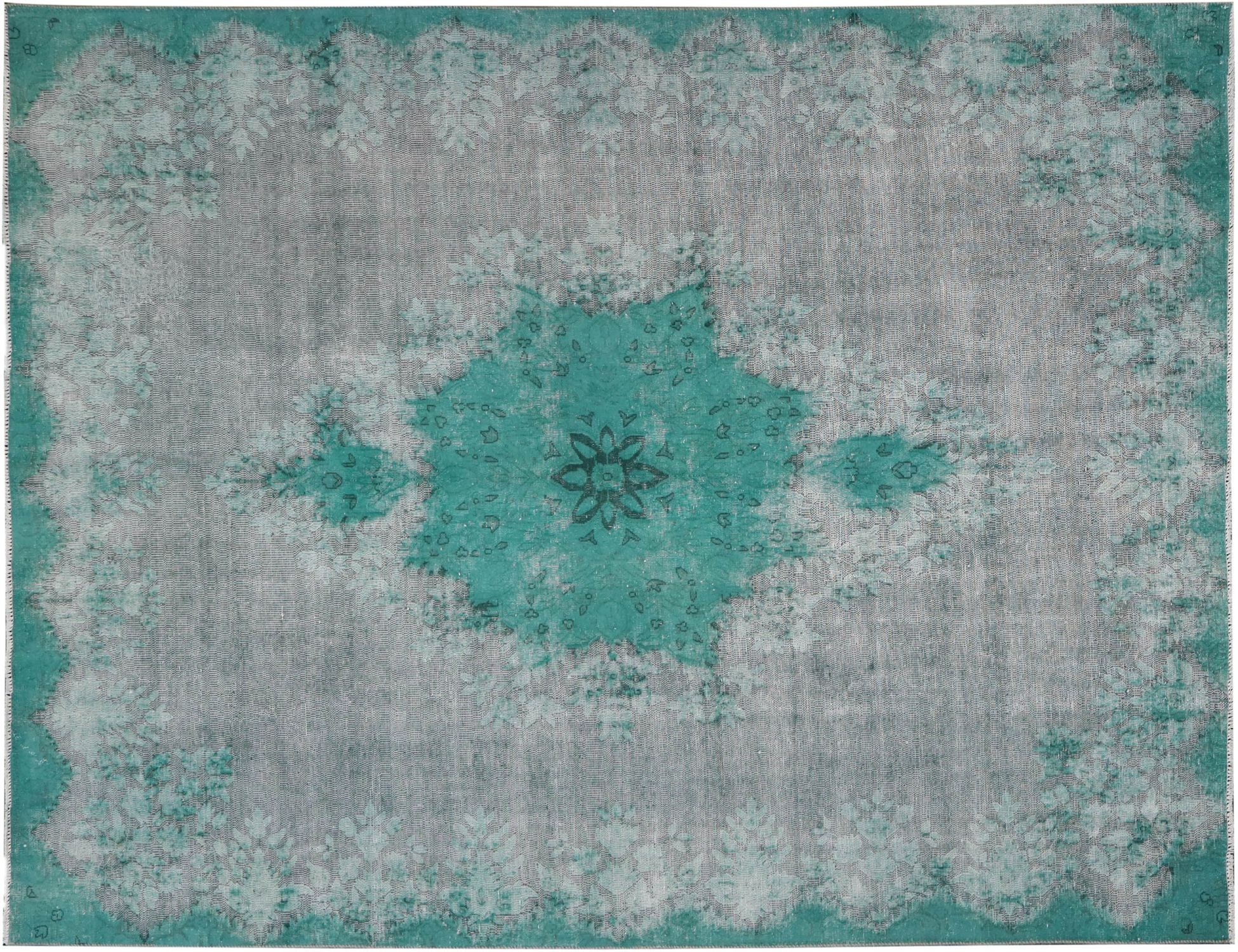 Persian Vintage Carpet  green  <br/>285 x 200 cm