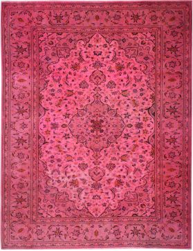 Tappeto vintage persiano 290 x 200 rosso