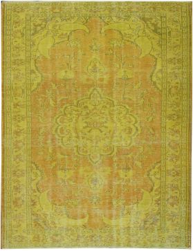 Tappeto vintage persiano  giallo <br/>268 x 168 cm