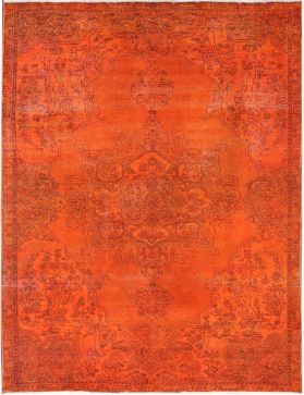 Persisk vintage matta 255 x 145 orange