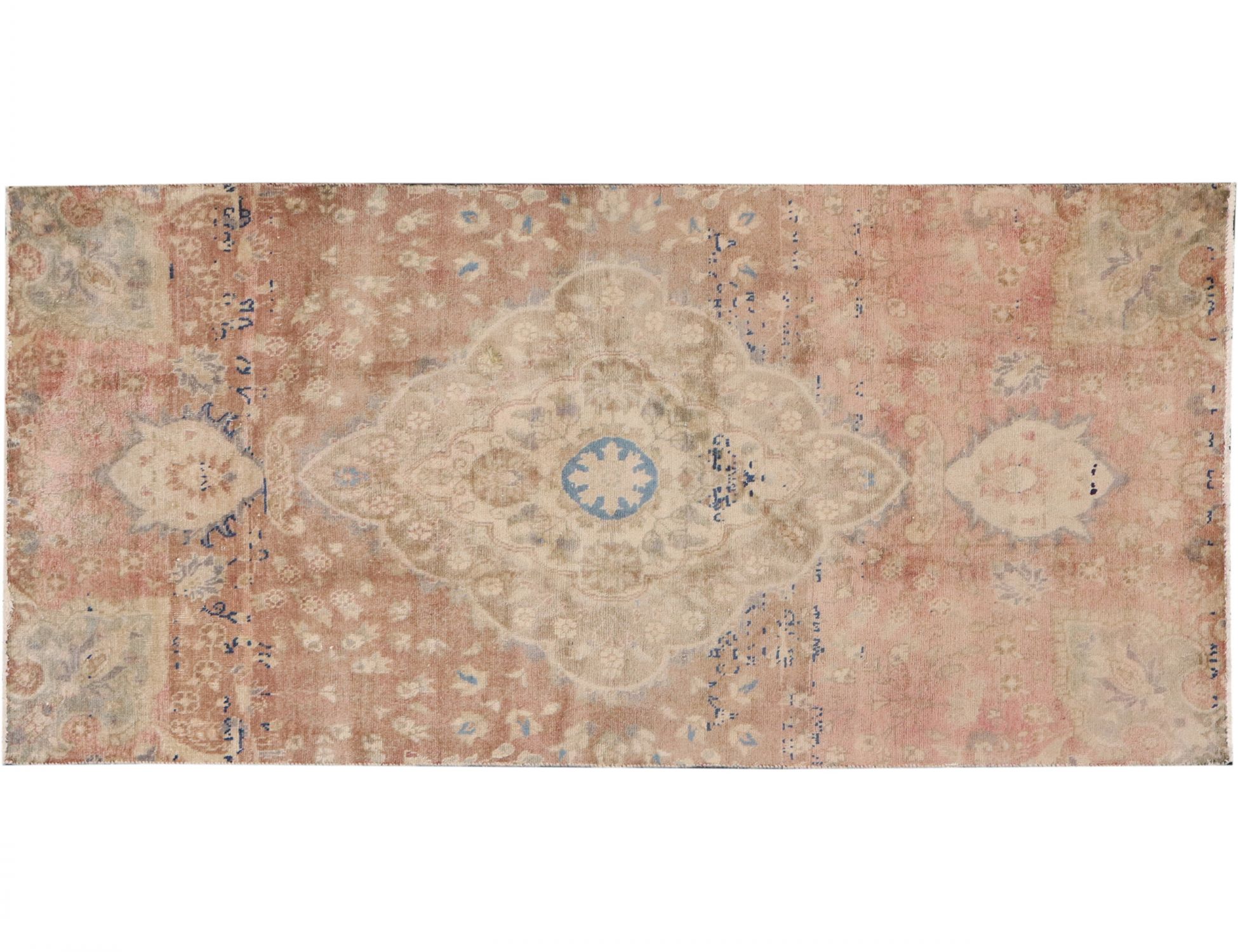 Persisk vintage matta  beige <br/>233 x 113 cm