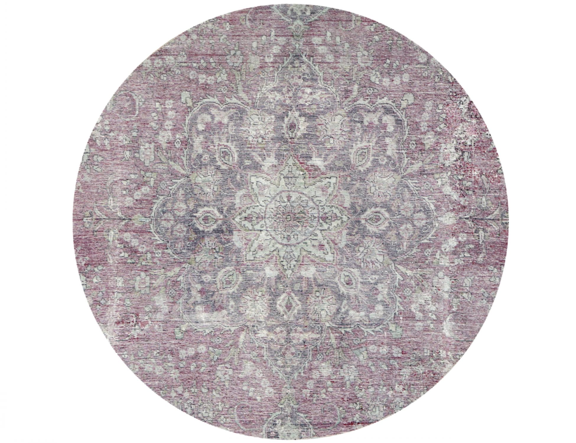 Tappeto vintage persiano  viola <br/>202 x 202 cm