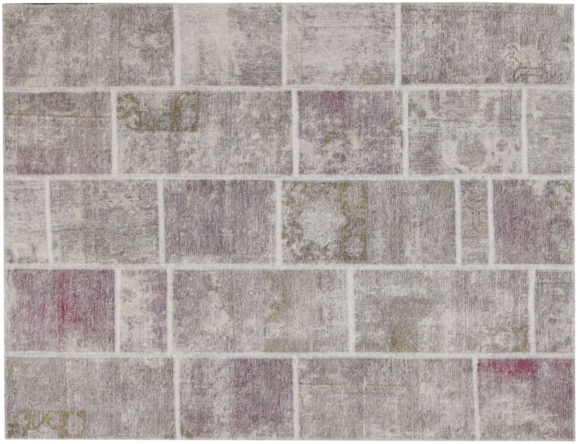 Alfombras Persas Patchwork  gris <br/>195 x 145 cm