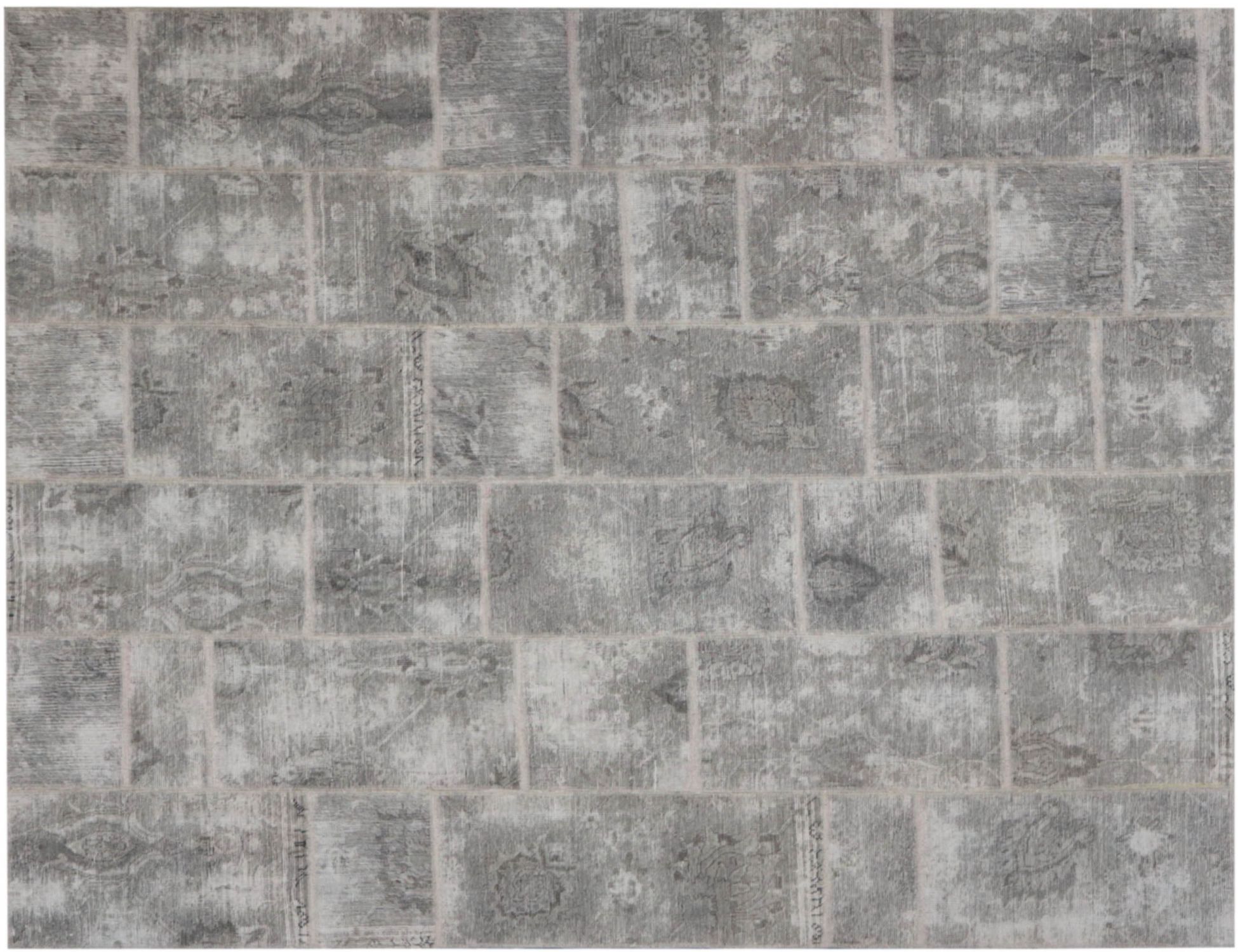 Alfombras Persas Patchwork  gris <br/>247 x 200 cm