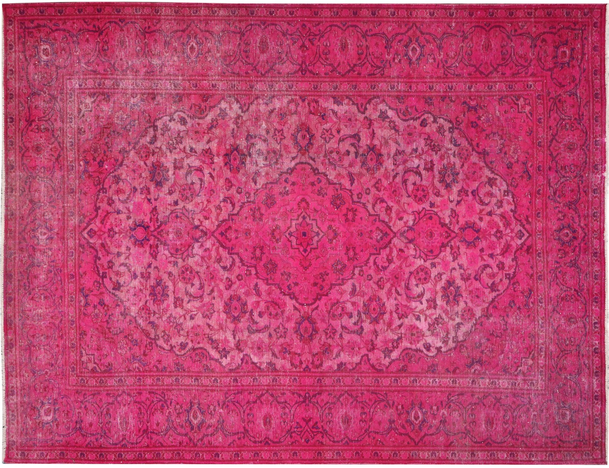 Tapis Persan vintage  rose <br/>338 x 235 cm