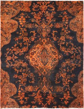 Persian Vintage Carpet 167 x 120 blue