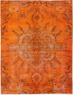 Tapis Persan vintage 206 x 133 orange