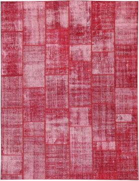 Perzisch Patchwork Tapijt 253 x 196 rood