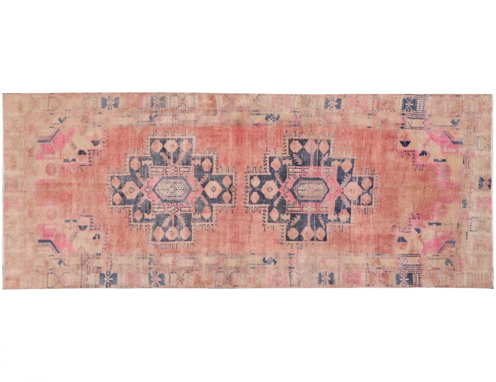 Tapis Persan vintage  beige <br/>300 x 120 cm