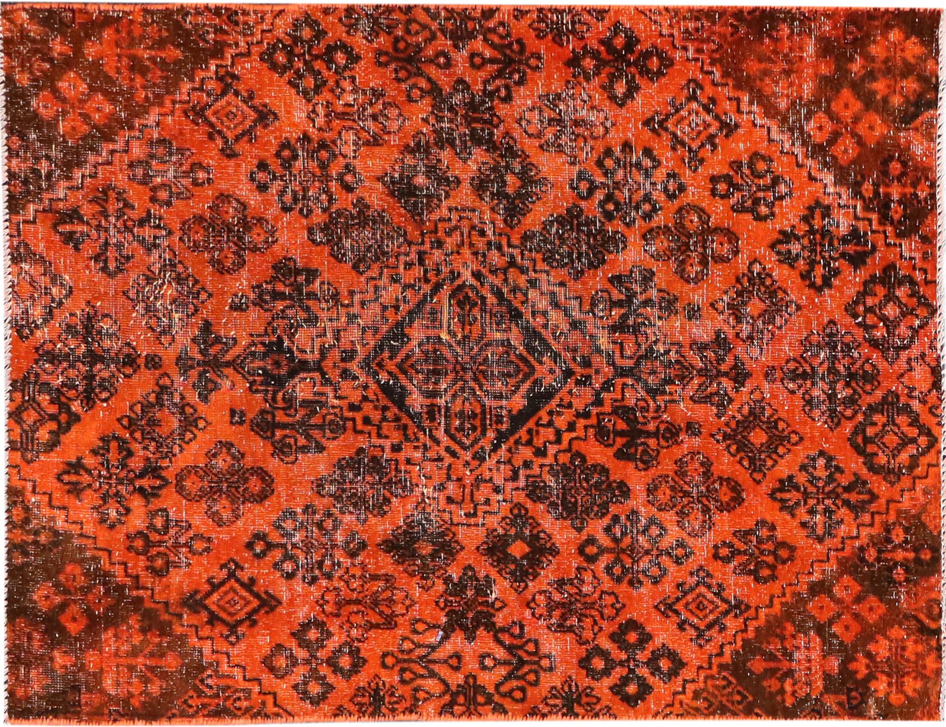 Persisk Vintagetæppe  orange <br/>153 x 93 cm