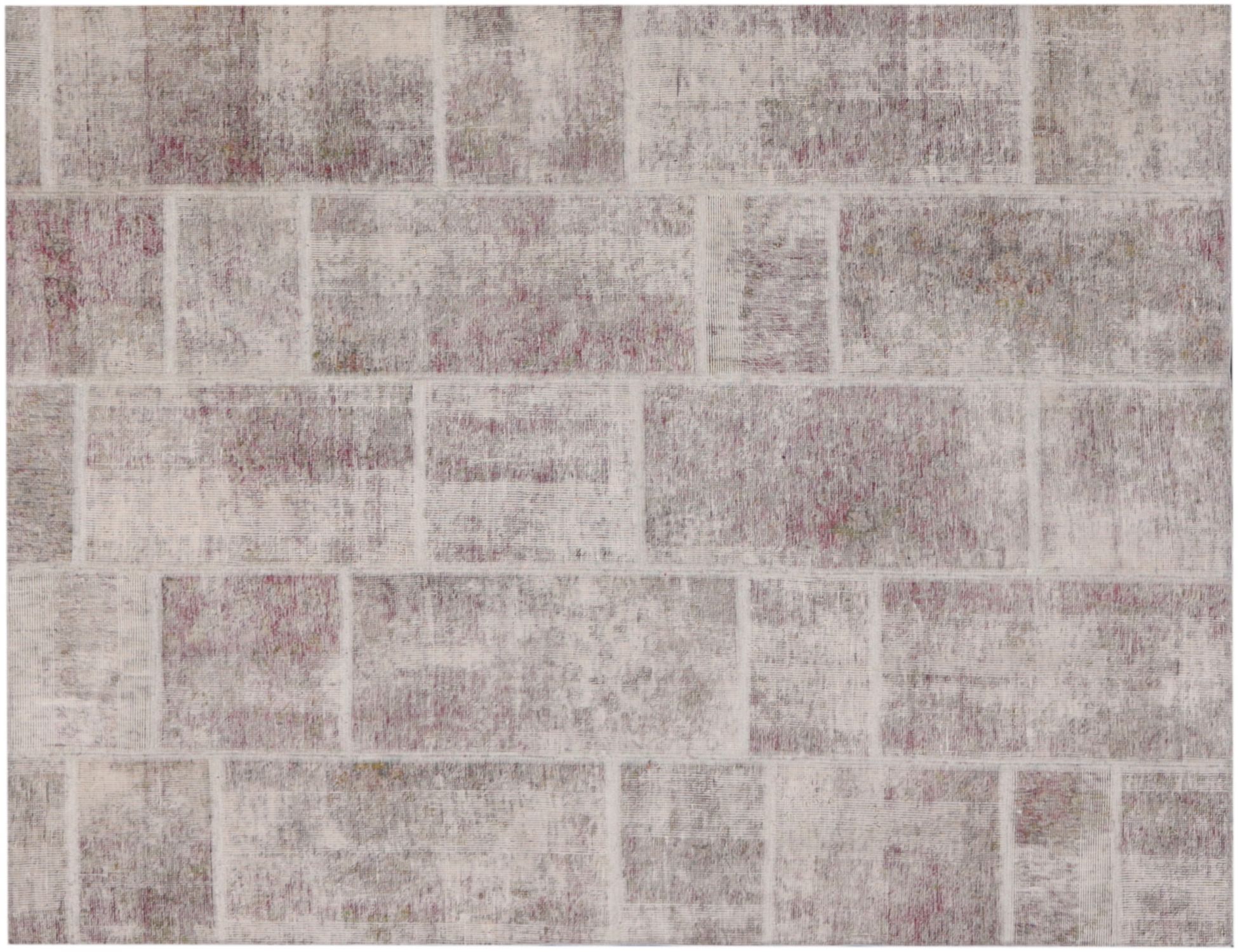 Persian Patchwork Carpet  grey <br/>192 x 150 cm