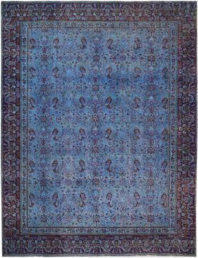 Tapis Persan vintage 375 x 280 bleu