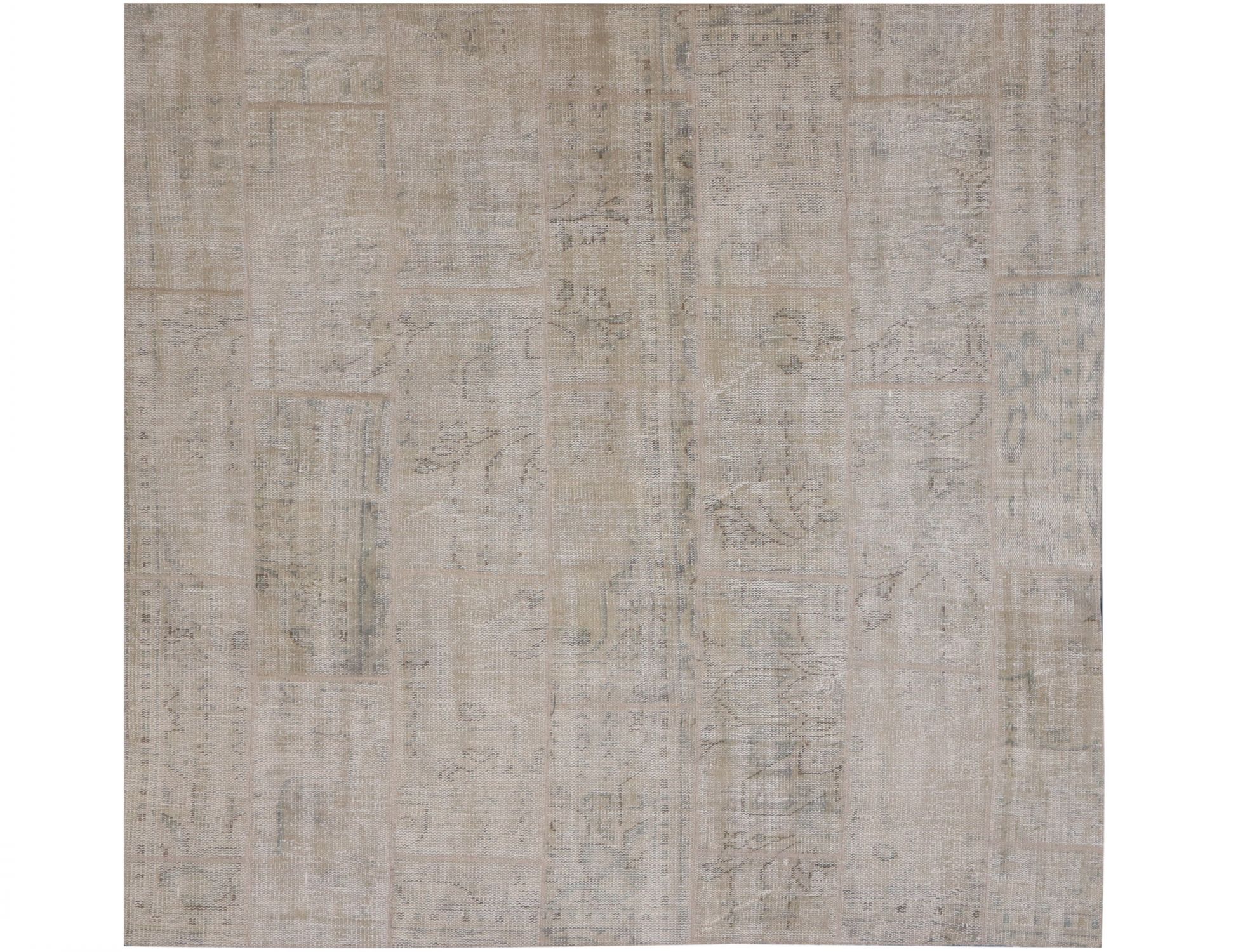 Tappeto Patchwork persiano  beige <br/>200 x 200 cm