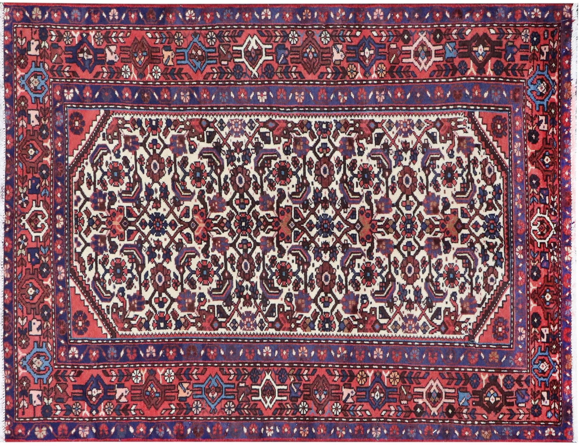 Persian Rug  beige  <br/>145 x 103 cm