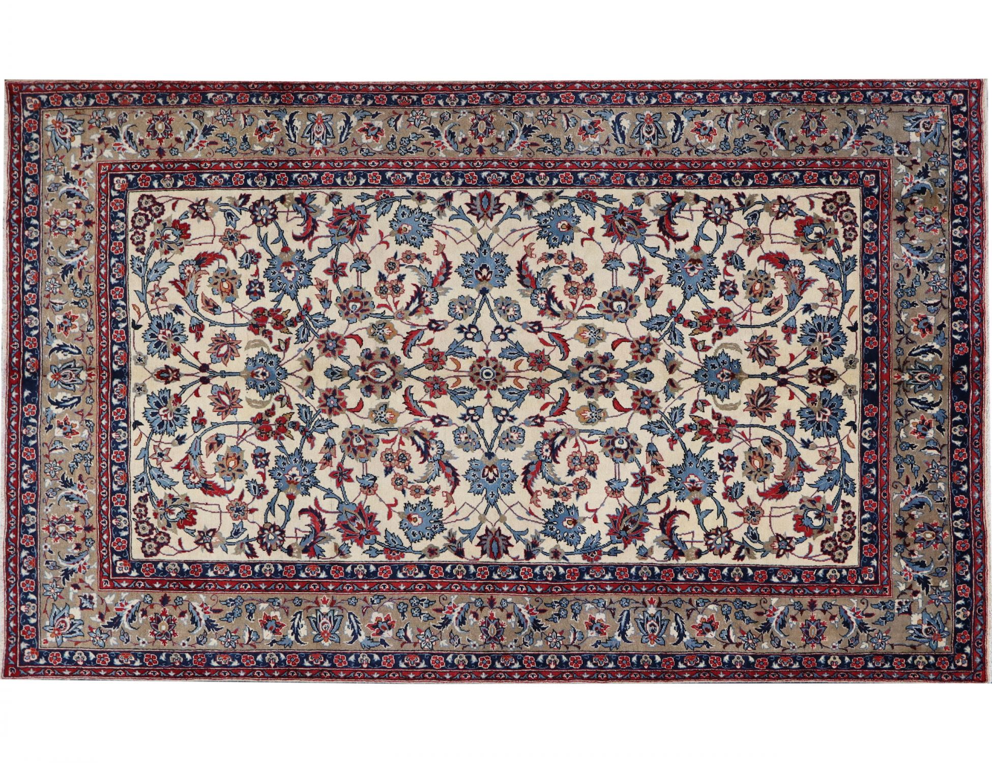 Tapis persan  beige <br/>313 x 198 cm