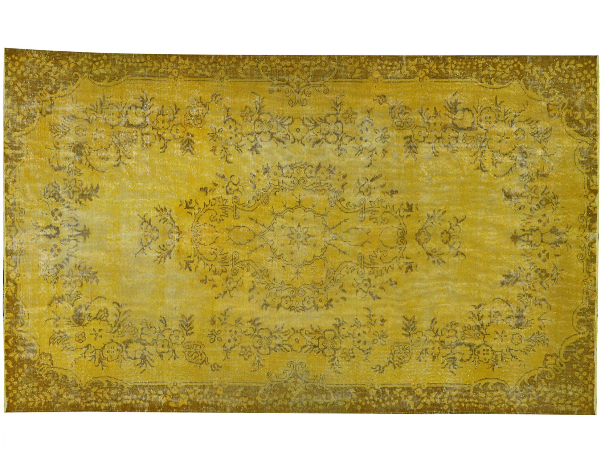 Vintage Carpet  yellow  <br/>300 x 180 cm