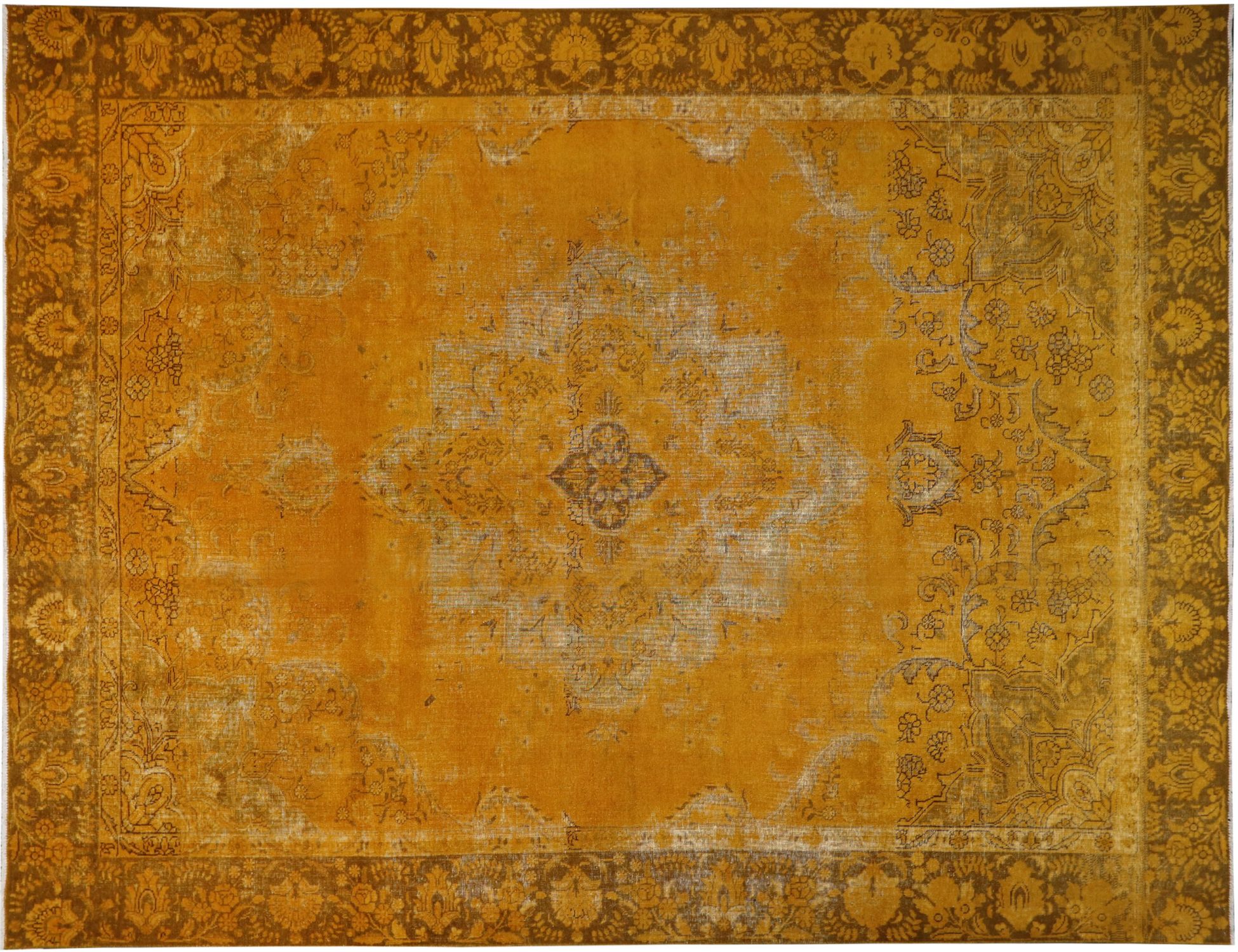 Tapis Persan vintage  marron <br/>378 x 282 cm