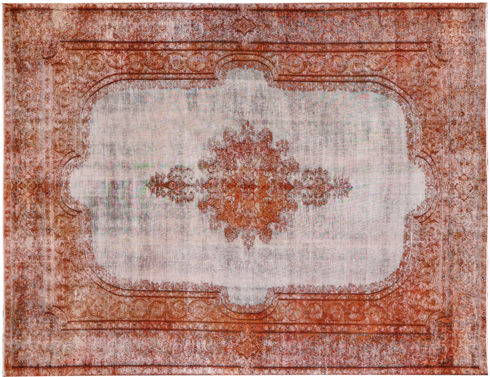 Tapis Persan vintage  orange <br/>345 x 225 cm