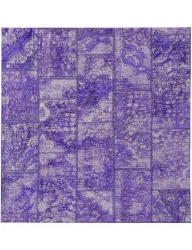 Tappeto Patchwork persiano 185 x 166 viola