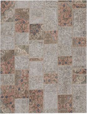 Persian Patchwork Carpet 200 x 144 beige 