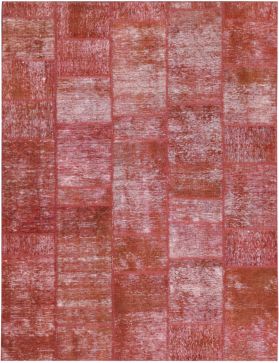 Tapis Patchwork 237 x 166 rouge