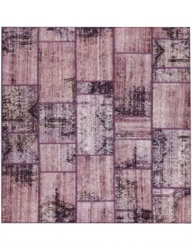 Persian Patchwork Carpet 203 x 167 purple 