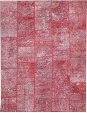 Tappeto Patchwork persiano 238 x 166 rosso