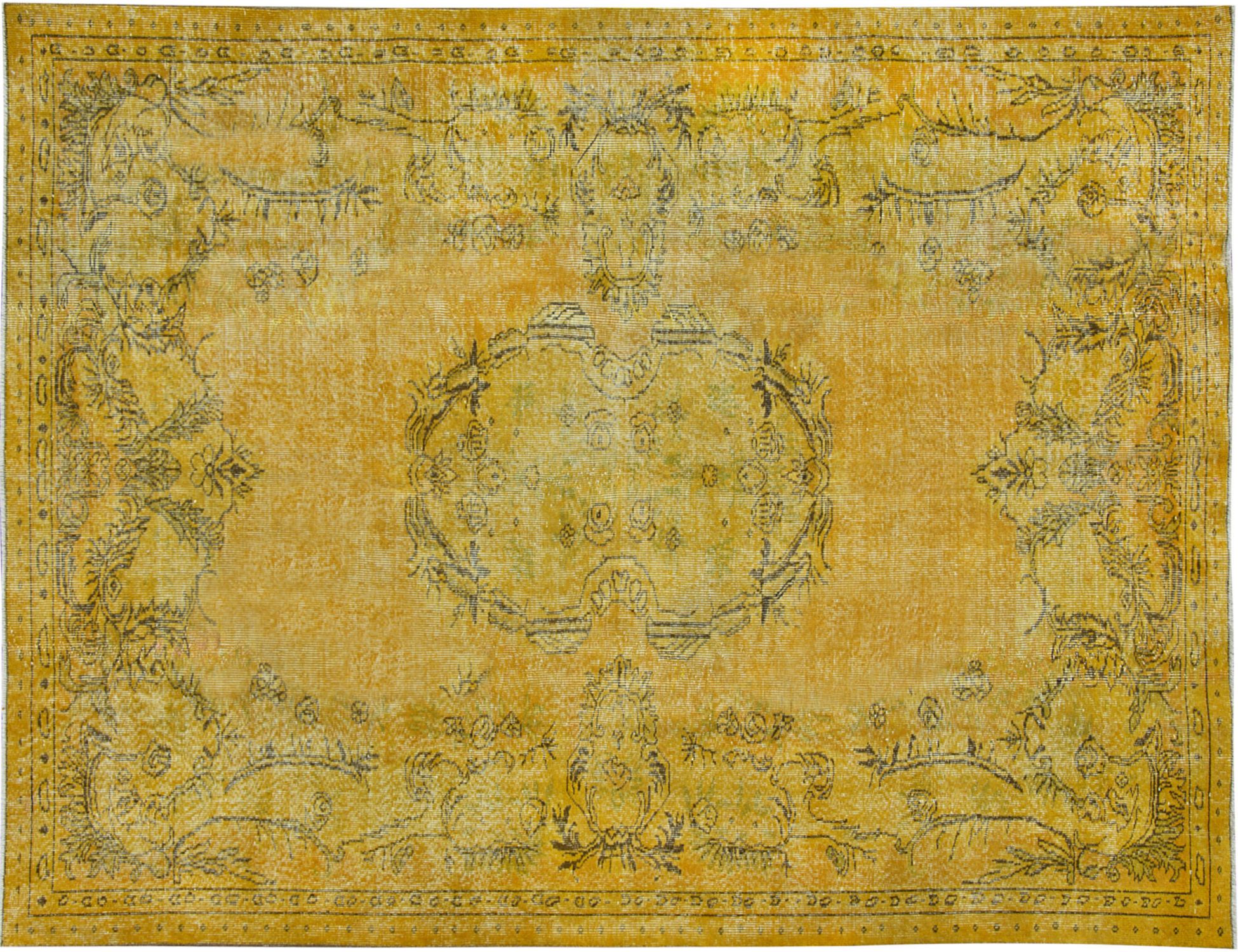 Persian Vintage Carpet  yellow  <br/>298 x 190 cm