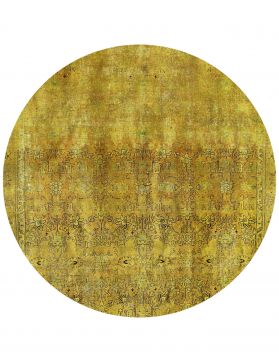 Tappeto Vintage  giallo <br/>256 x 256 cm