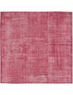 Quadrat Vintage Teppich  rot <br/>268 x 268 cm