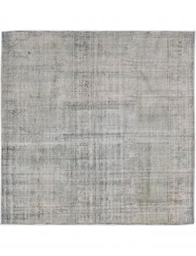 Quadrat Vintage Teppich  beige <br/>250 x 250 cm