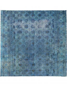 Tappeto Vintage  blu <br/>248 x 248 cm