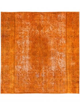 Quadrat Vintage Teppich  orange <br/>276 x 276 cm