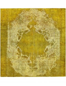 Tappeto Vintage  giallo <br/>264 x 264 cm