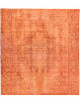 Quadrat  Vintage Teppich  orange <br/>285 x 285 cm