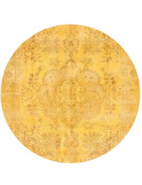 Tappeto vintage persiano  giallo <br/>290 x 290 cm