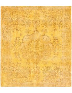 Tappeto vintage persiano  giallo <br/>340 x 290 cm