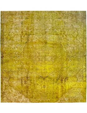 Tappeto Vintage  giallo <br/>170 x 170 cm