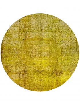 Tappeto Vintage  giallo <br/>170 x 170 cm