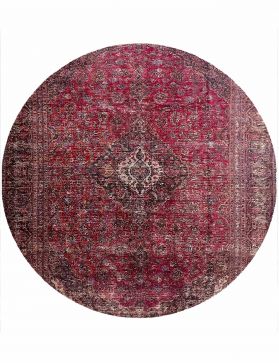 Rund Vintage Teppich  rot <br/>266 x 266 cm