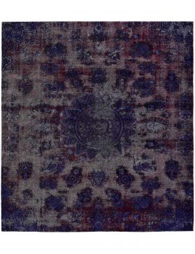 Quadrat  Vintage Teppich  lila <br/>205 x 205 cm