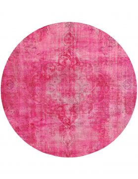 Tappeto vintage persiano  rosa <br/>290 x 290 cm