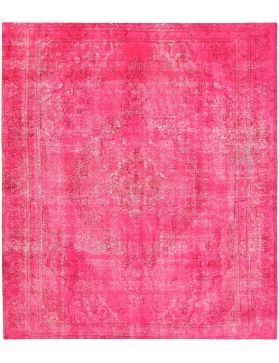 Tappeto vintage persiano  rosa <br/>300 x 263 cm