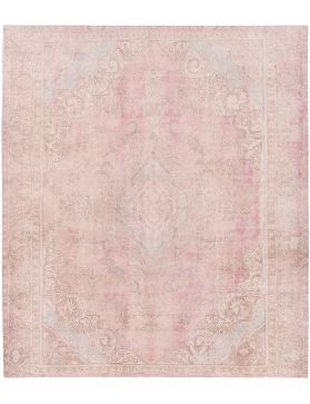 Persischer Vintage Teppich  rosa <br/>320 x 273 cm